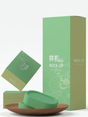 绿豆糕包装样机