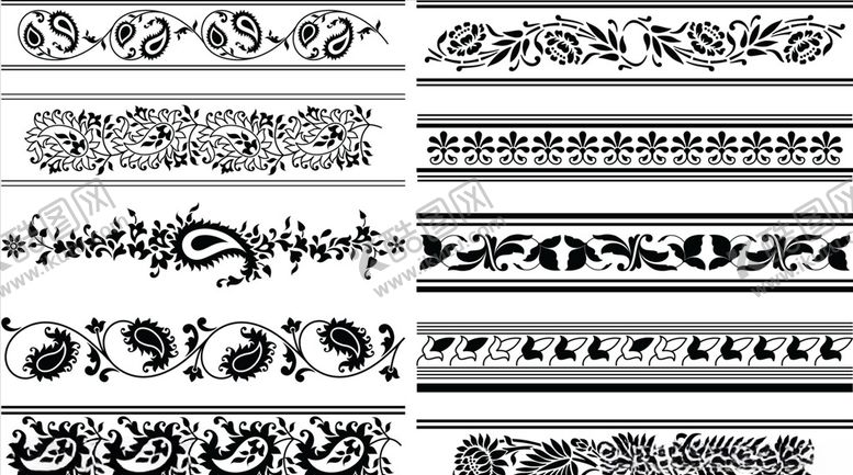 编号：12118309290645287791【酷图网】源文件下载-时尚花纹花边