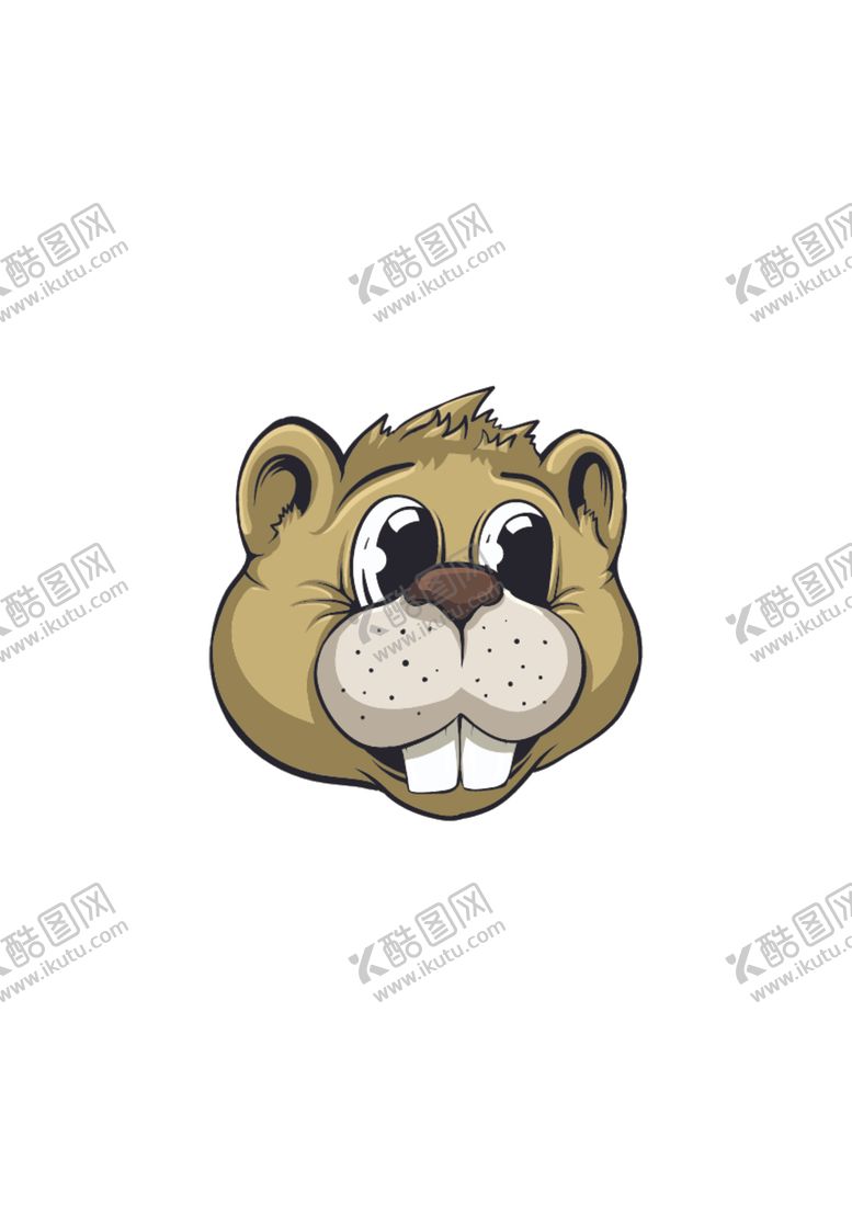 编号：70672307041803598946【酷图网】源文件下载-创意可爱卡通动物头像素材