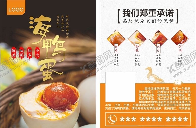 编号：89320004251924193295【酷图网】源文件下载-海鸭蛋彩页