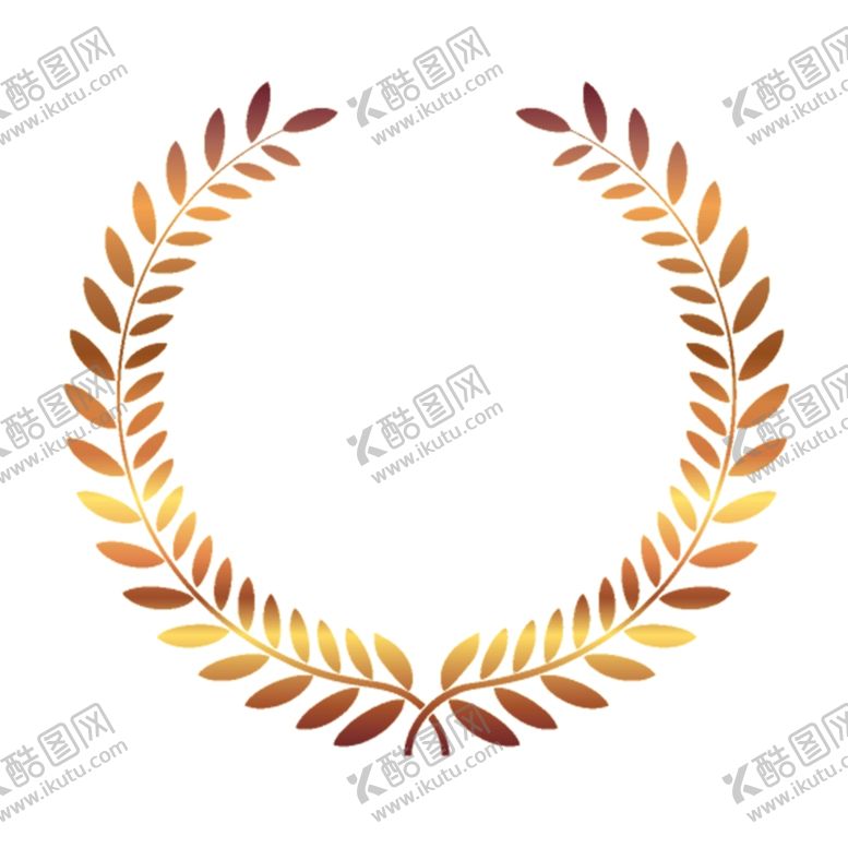 编号：84573310270337595851【酷图网】源文件下载-金色花纹光环装饰素材
