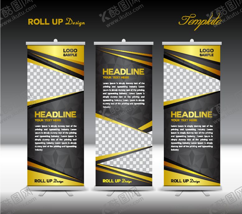 编号：33707809301759178934【酷图网】源文件下载-个性时尚展架