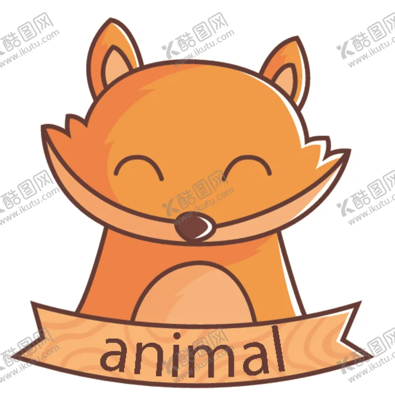 编号：30701107061120414708【酷图网】源文件下载-呆萌可爱创意动物设计