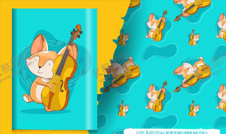 编号：41321809170647313359【酷图网】源文件下载-卡通狐狸