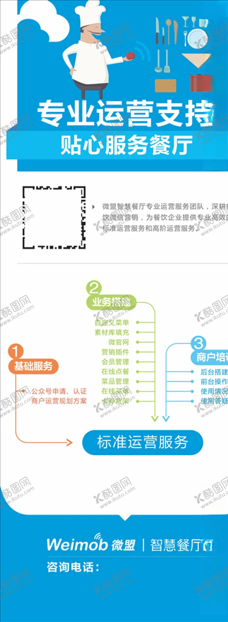 编号：78856406301523208500【酷图网】源文件下载-智慧餐厅展架