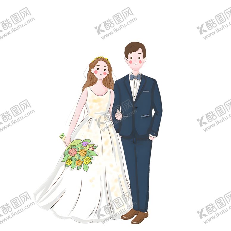 编号：11065602220940431145【酷图网】源文件下载-结婚素材