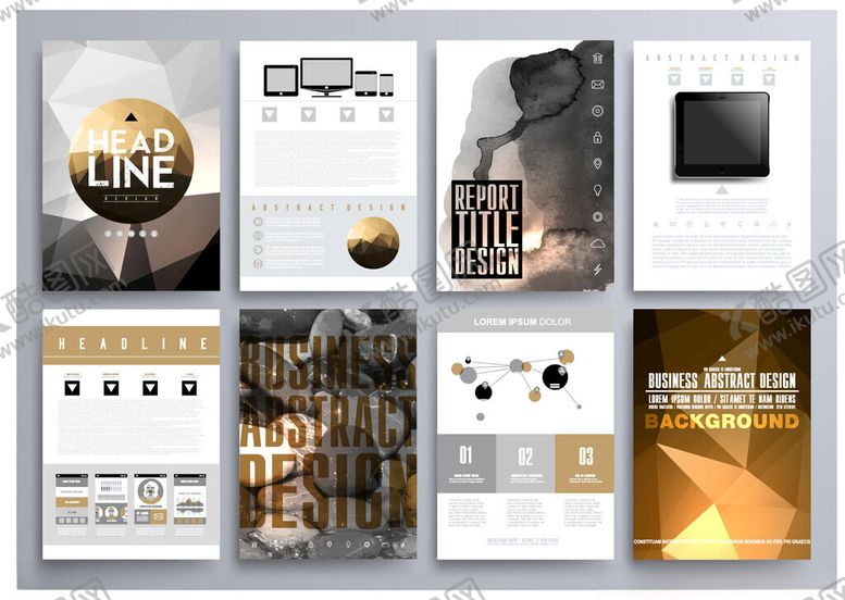 编号：72764304032357207913【酷图网】源文件下载-高端商务画册设计模板