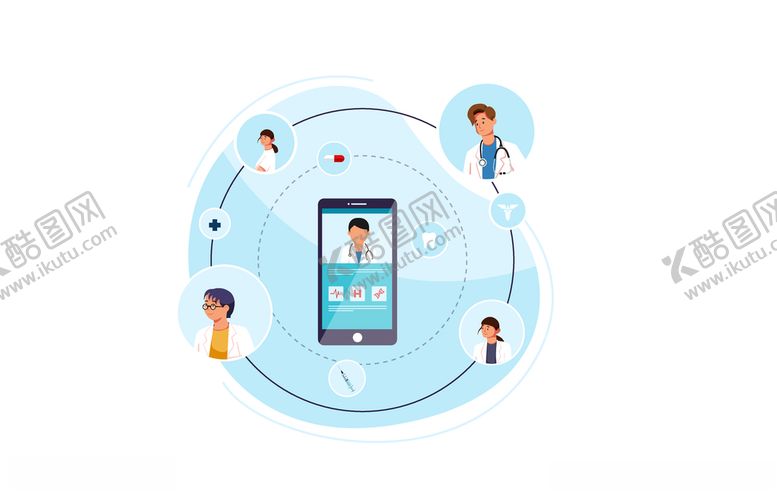 编号：51104009200614573660【酷图网】源文件下载-医疗插画