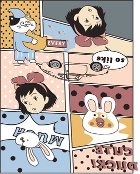 大牌卡通漫画