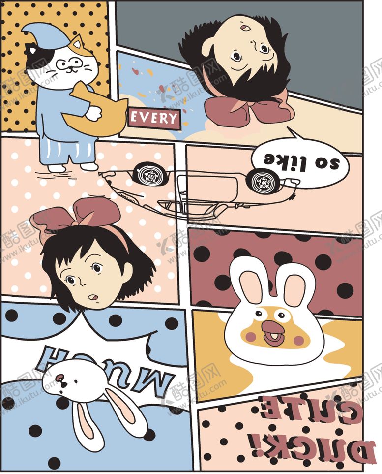 编号：28157009300646415935【酷图网】源文件下载-大牌卡通漫画