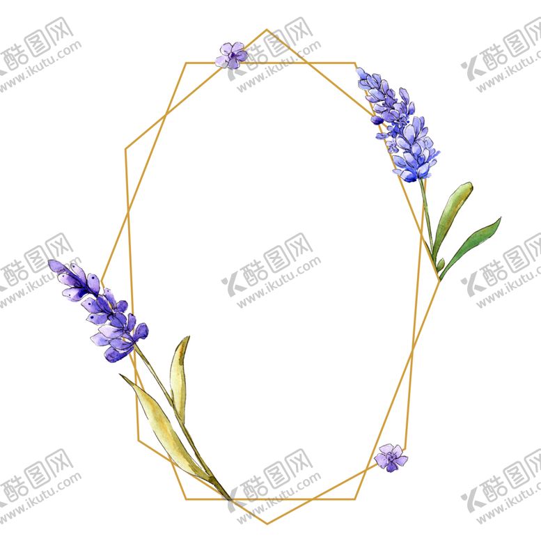 编号：91993607070601573595【酷图网】源文件下载-薰衣草边框