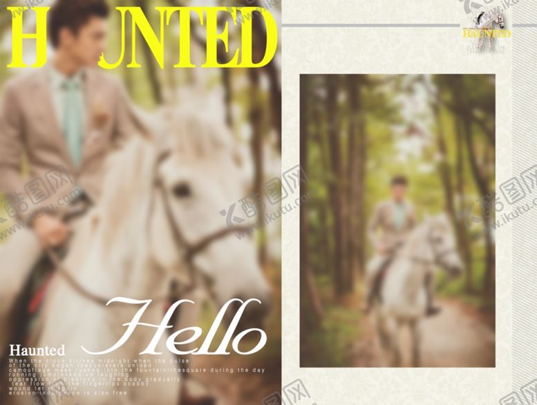 编号：56777110042252163215【酷图网】源文件下载-英文欧式复古风格影楼相册模板