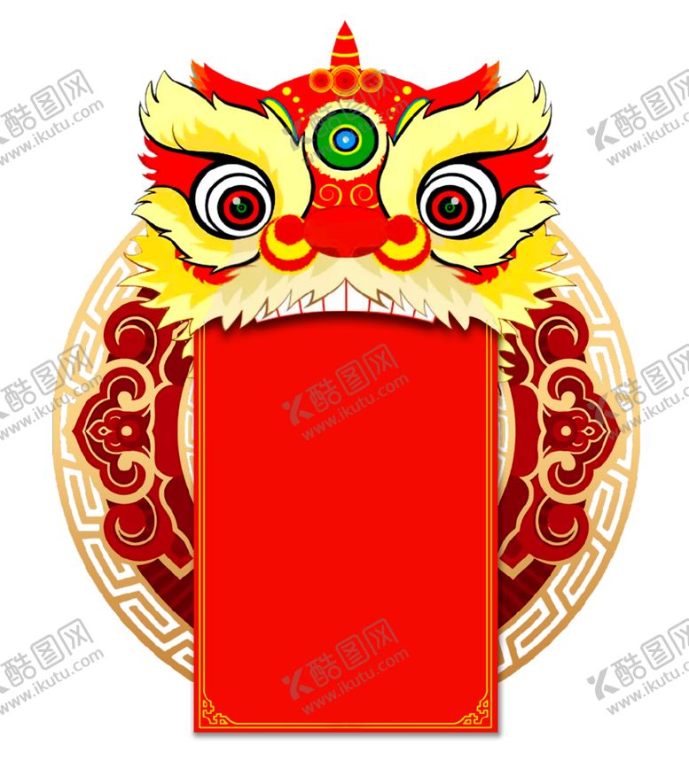 编号：49036305121715121702【酷图网】源文件下载-新年海报背景元素PNG素材