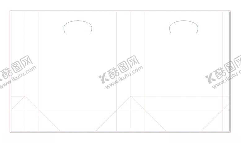 编号：65207002172118206711【酷图网】源文件下载-弧形孔手提袋设计