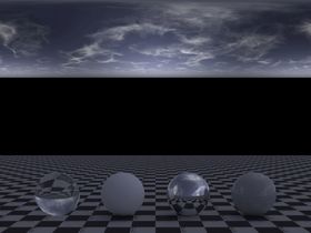 C4D天空贴图HDR贴图