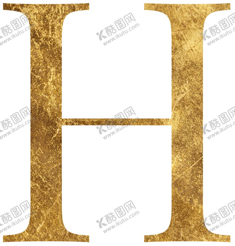 编号：33186110252014493335【酷图网】源文件下载-金色质感字母