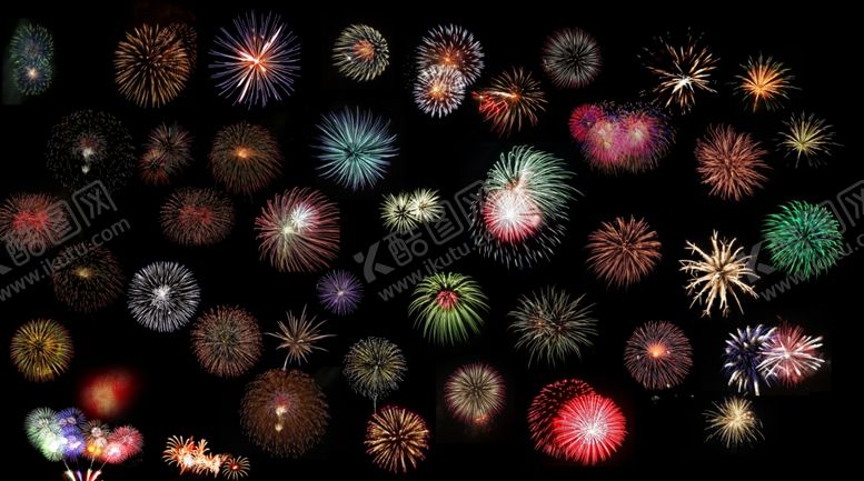 编号：18395210061200587457【酷图网】源文件下载-烟花