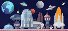 太空插画