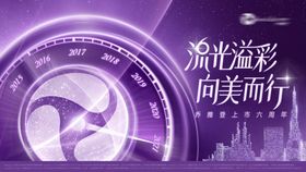 乔雅登六周年海报