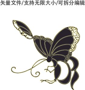 蝴蝶矢量图