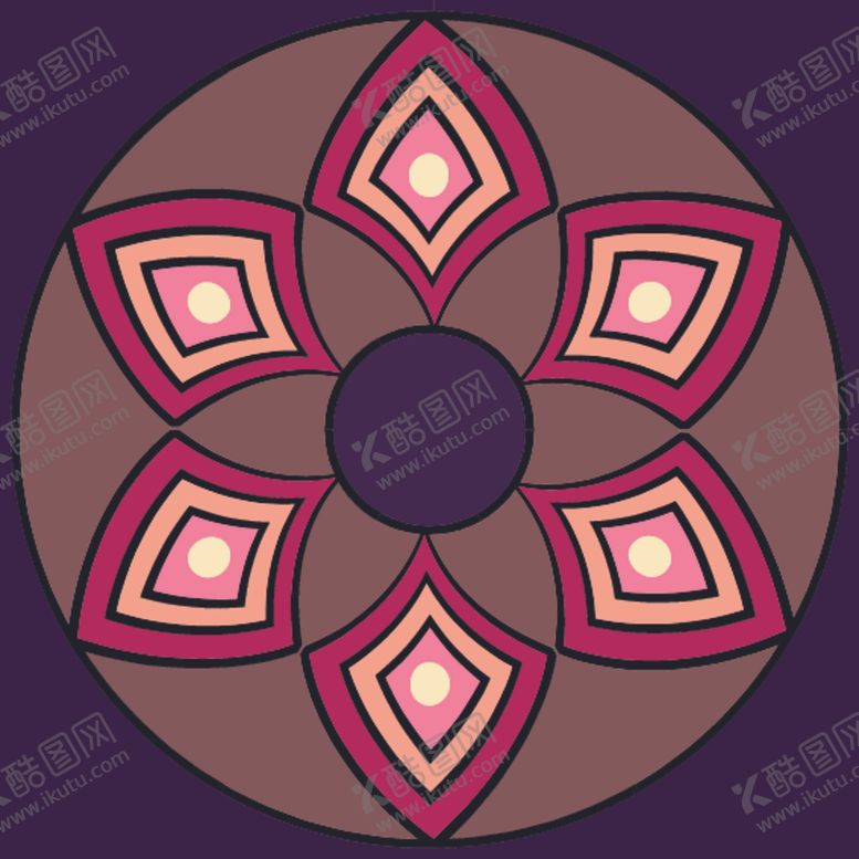 编号：60341009110314564485【酷图网】源文件下载-波西米亚风格花纹图案