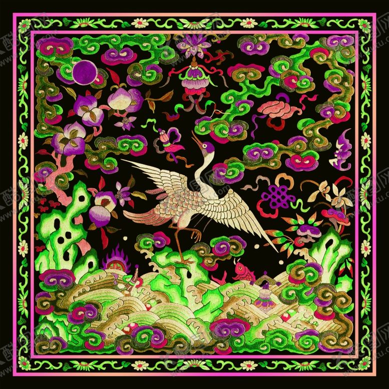 编号：67318309291406448851【酷图网】源文件下载-中式刺绣