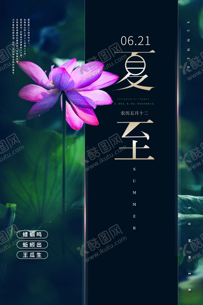 编号：70502606101140537612【酷图网】源文件下载-夏至