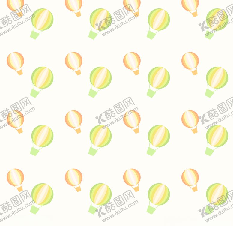 编号：43505005180357488053【酷图网】源文件下载-热气球背景图
