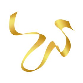金色飘带