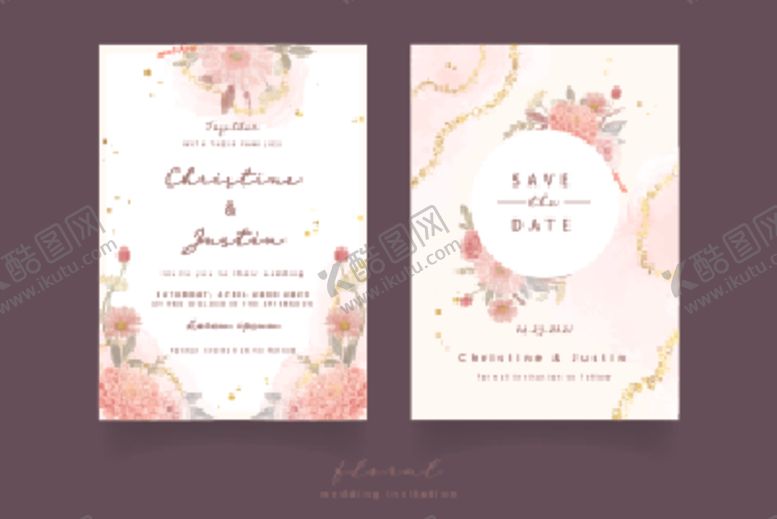 编号：72970110301341522422【酷图网】源文件下载-婚礼结婚请柬邀请函