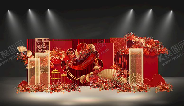 编号：42795610060017381562【酷图网】源文件下载-中式婚礼