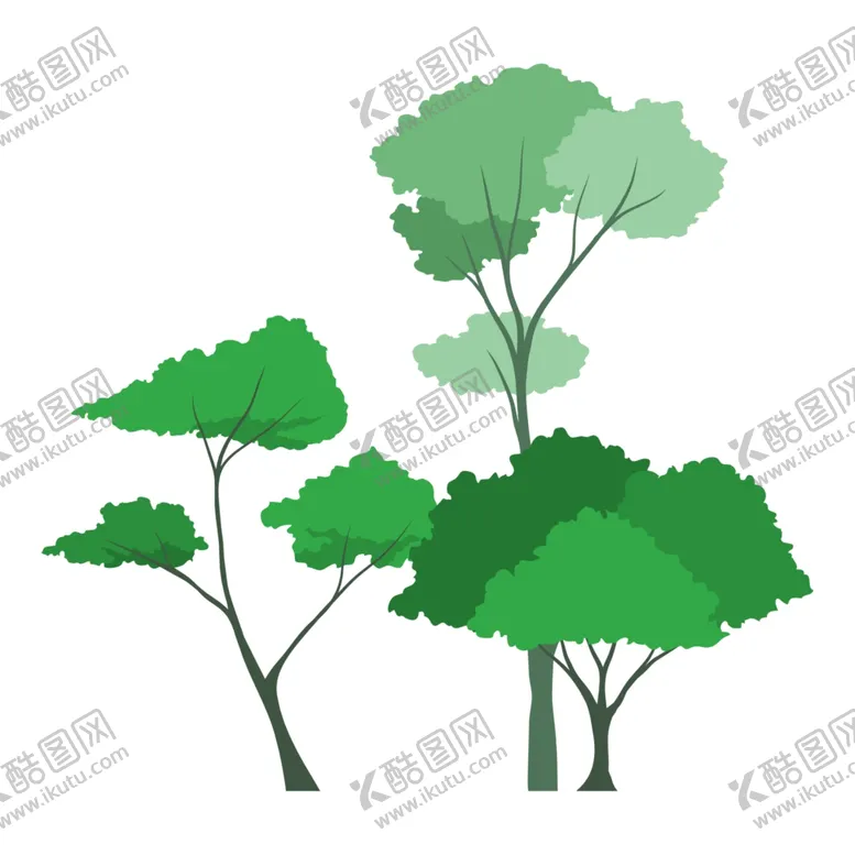 编号：18725602231815228463【酷图网】源文件下载-绿色森林