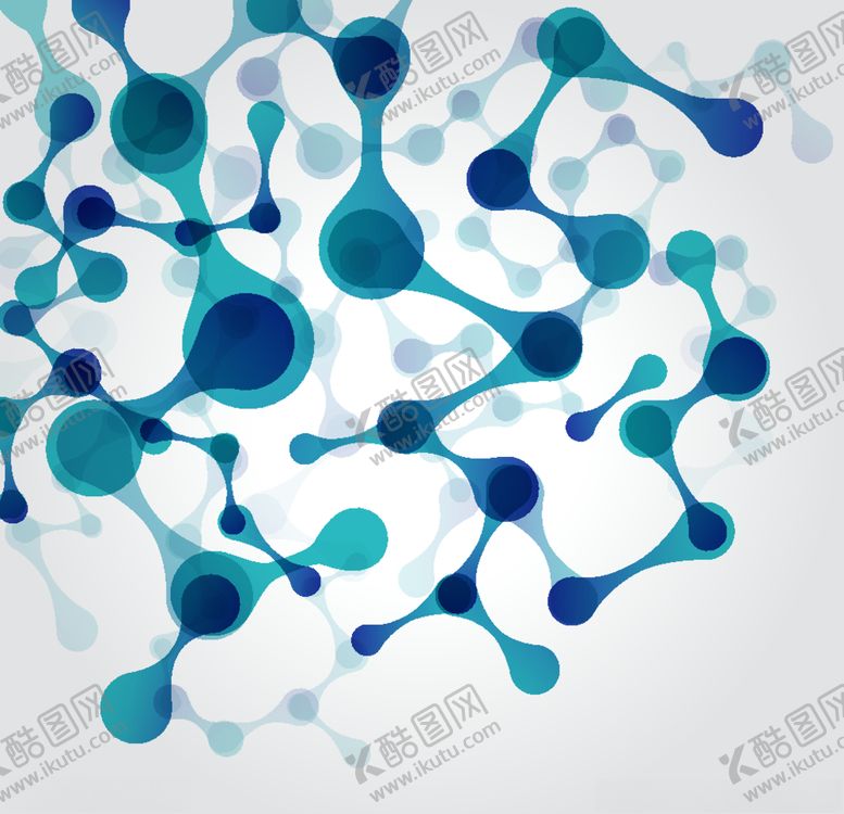 编号：68992510092206128760【酷图网】源文件下载-分子背景
