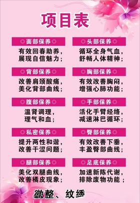 美容海报