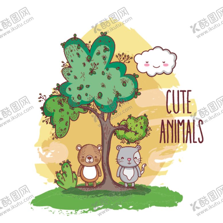 编号：50318009290548096580【酷图网】源文件下载-可爱卡通