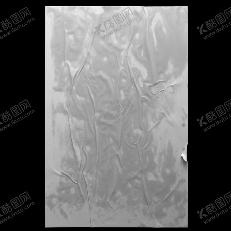 编号：53394202180656349186【酷图网】源文件下载-潮流复古褶皱肌理海报贴图样机