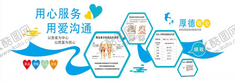 编号：42611811020320002548【酷图网】源文件下载-用心服务文化墙