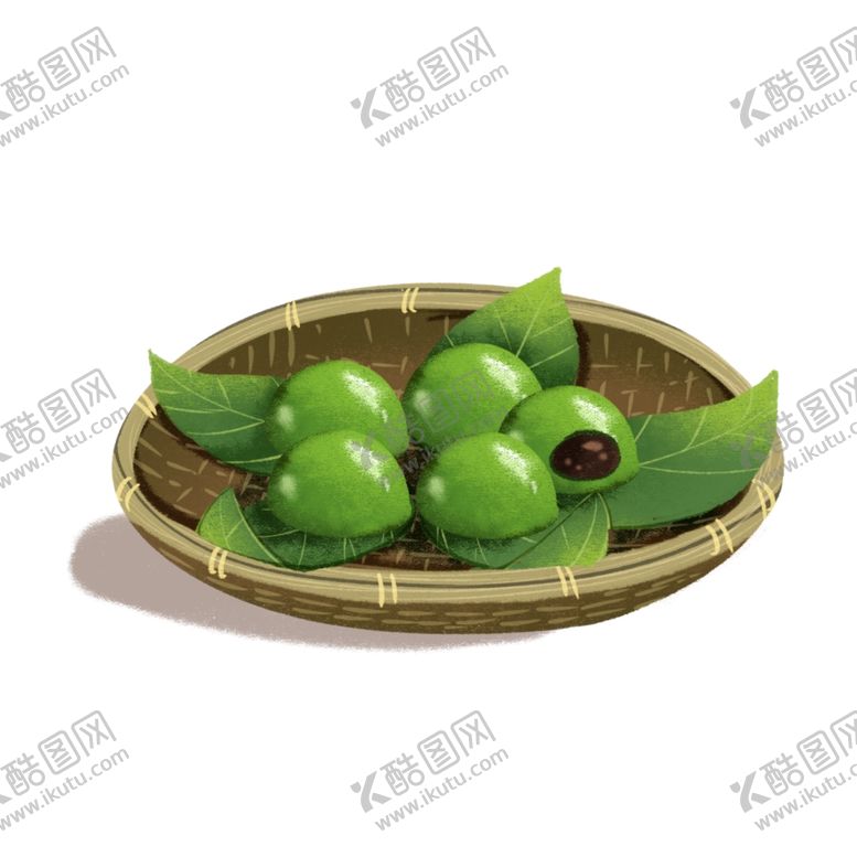 编号：45374107141556511711【酷图网】源文件下载-清明节青团素材