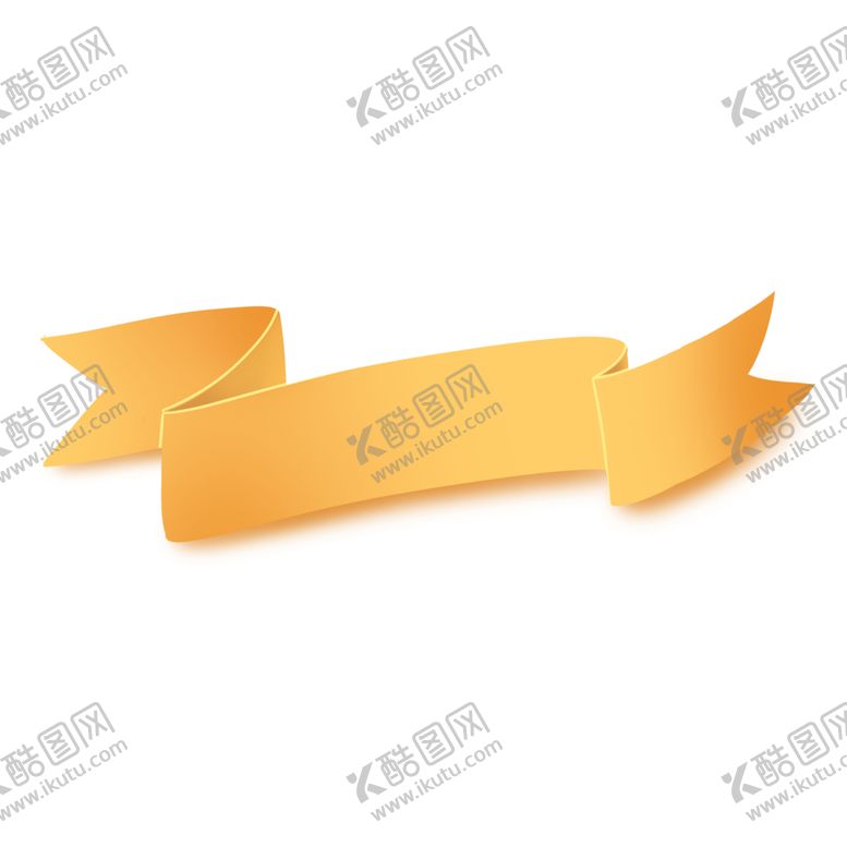 编号：61897309201116403163【酷图网】源文件下载-金色飘带