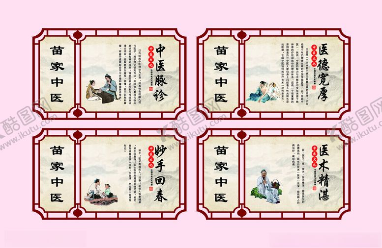 编号：43937704010347022970【酷图网】源文件下载-中医展板