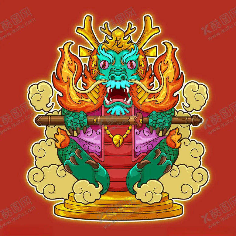 编号：78542002120219408425【酷图网】源文件下载-龙年图片