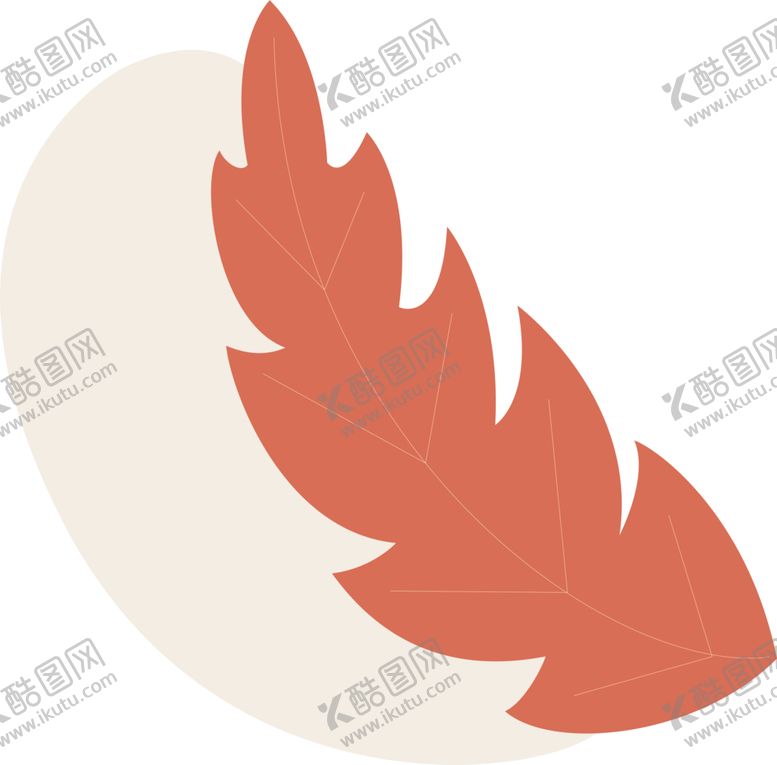 编号：96440609242017558012【酷图网】源文件下载-手绘树叶