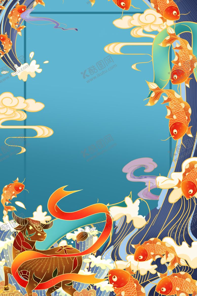 编号：17812410100532141350【酷图网】源文件下载-新年背景