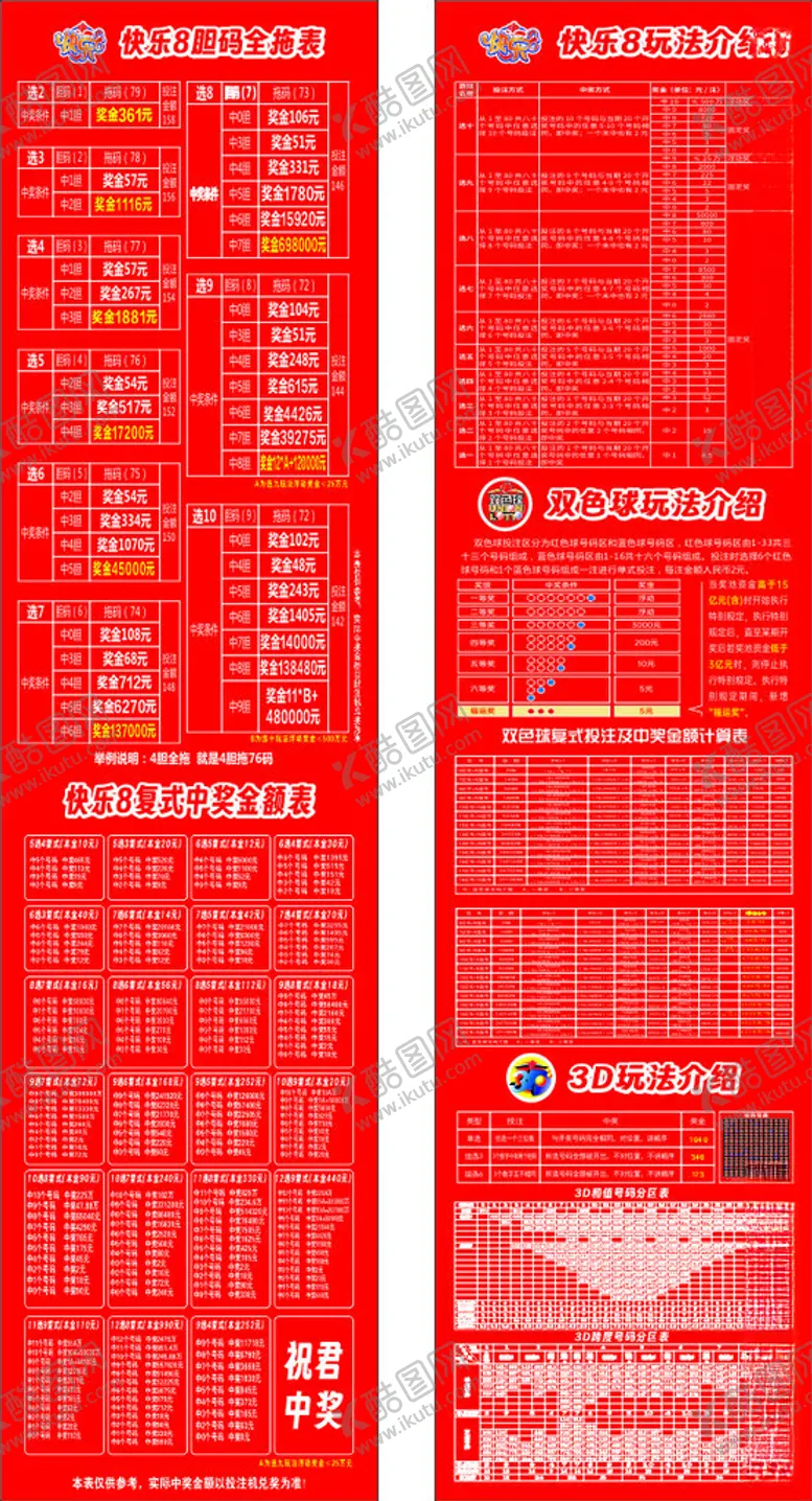 编号：18075604201237204835【酷图网】源文件下载-快乐8双色球3D最新投注金