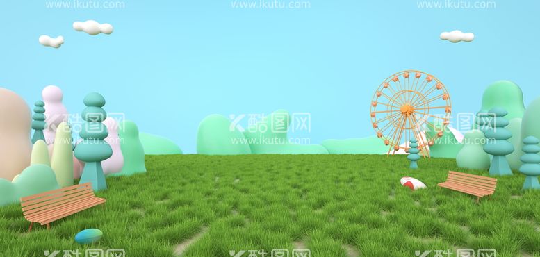 编号：29085801280532598750【酷图网】源文件下载-C4D  3D  立体背景 