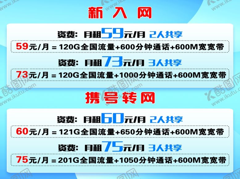 编号：70374901301719074169【酷图网】源文件下载-手机卡业务宣传