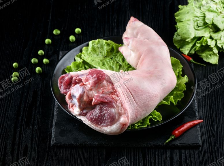 编号：48770611022034081796【酷图网】源文件下载-新鲜猪腿肉