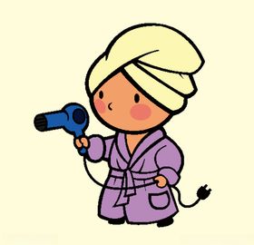 穿睡衣的女人