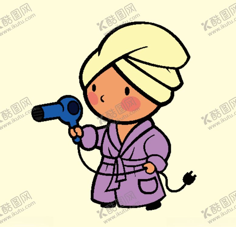 编号：11020307070833576919【酷图网】源文件下载-穿睡衣的女人