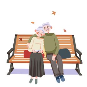 老年情人节和小鸟